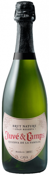 RESERVA DE LA FAMILIA Cava Brut Nature 2019, Juvé & Camps