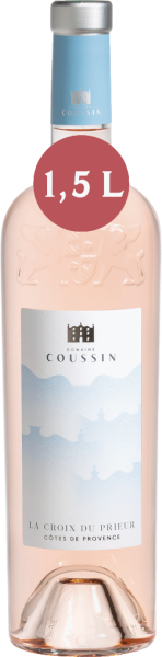 ROSÉ LA CROIX DU PRIEUR Cotes de Provence 2024, Domaine Coussin, MAGNUM 1,5 L