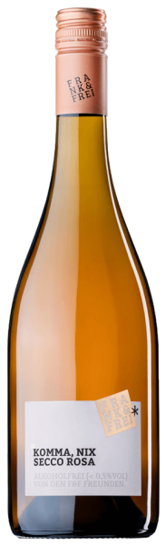 KOMMA NIX Secco Rosa alkoholfrei, Frank & Frei