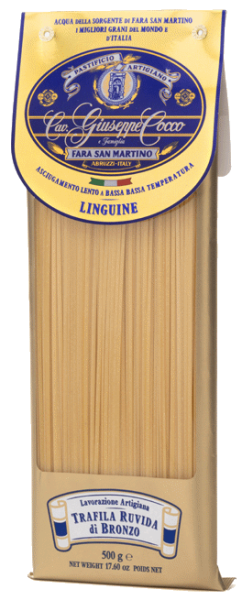 LINGUINE No.34 Trafila Ruvida, Pastaificio Cav. Giuseppe Cocco