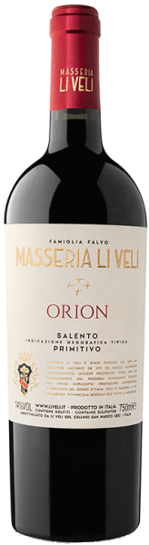 PRIMITIVO ORION Salento 2022, Masseria Li Veli