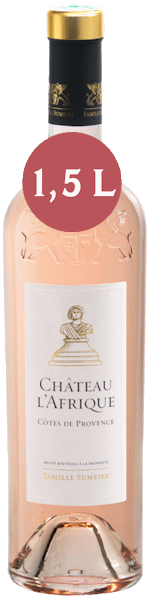 CHATEAU L'AFRIQUE ROSÉ Côtes de Provence 2023, Sumeire, MAGNUM 1,5 L