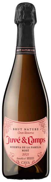 RESERVA DE LA FAMILIA ROSÉ Cava Brut Nature 2021, Juvé & Camps