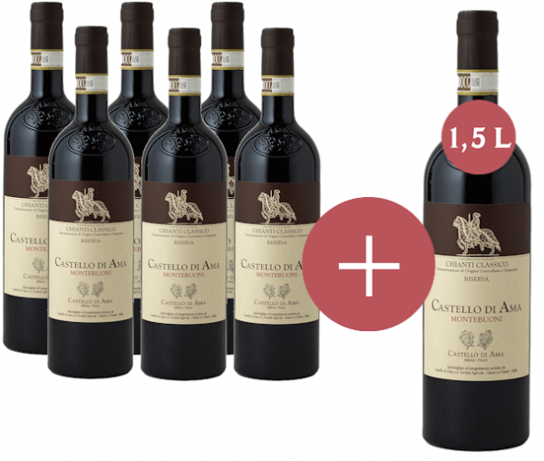 6+Magnum: MONTEBUONI Chianti Classico Riserva 2021, Castello di Ama