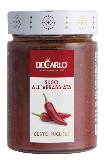 SUGO ALL&#039; ARRABBIATA Arrabbiata Sauce, De Carlo