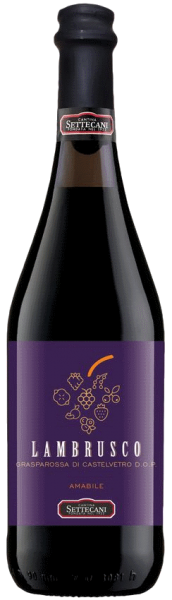 LAMBRUSCO GRASPAROSSA amabile, Settecani